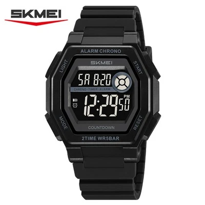 Men's Waterproof Sports Watch Student Digital Outdoor Casual Wristwatch - image 1 of 4