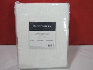 Manta completa/reina de algodón recién hilado Madison Park T4102082 - Imagen 1 de 4