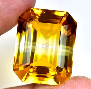 Natürlicher riesiger zweifarbiger Turmalin 62,70 ct Smaragd selten zertifiziert lose Edelstein - Bild 1 von 8