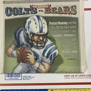 2007 Indy Colts Vs Bears Super Bowl Matchup - Bild 1 von 6