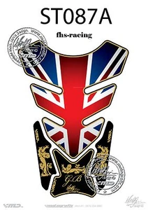 ST087A , MOTOGRAFIX - Tankpad , Tankprotektor , Streetfighter , gold , Racing - Bild 1 von 1