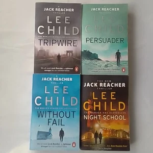 Lee Child 4 Taschenbücher Konvolut | Action Thriller Sammlung - Bild 1 von 6