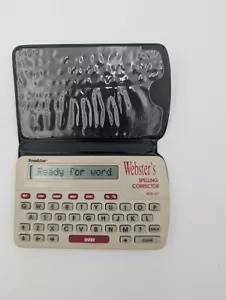 Correttore ortografico Franklin Webster NCS-101 - Batterie nuove - Foto 1 di 8