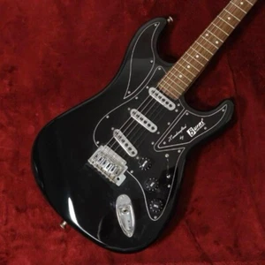 Burns LONDON Cobra DX Black 22f 3SingleCoil Tremolo 2014 Guitar Vintage - Picture 1 of 10