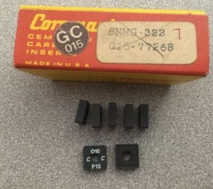 SANDVIK Coromant SNMG 322 015 77268 P15 Lathe Mill Carbide Inserts 7 Pcs Tool - Picture 1 of 1