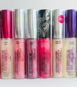 Lot of 6 - Hard Candy Glossaholic Lipgloss, .38oz SEALED !! - Picture 1 of 1