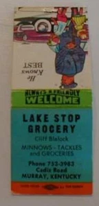 LAKE STOP GROCERY, Murray, Kentucky Matchbook - Picture 1 of 1
