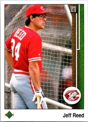 1989 Upper Deck - Jeff Reed #276 - Image 1 of 2