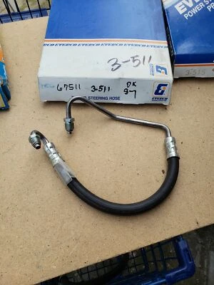 Fits 1982-1980 Ford Econoline Van Power Steering Pressure Line Hose Assembly NOS - Image 1 of 2