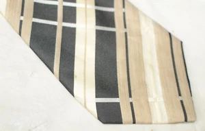 KENZO 60%Silk 40%Linen tie Made in Italy F70769 - Picture 1 of 4