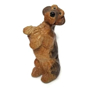 Vintage Jie Sweden Maria Ericson Sitting Mid Century Scandinavian Terrier Dog - Picture 1 of 9