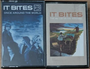 IT BITES 2 x CASSETTE LOT around the world, lad in the windmill FREE POSTAGE - Picture 1 of 5