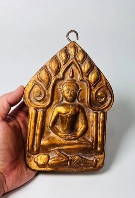 БОЛЬШОЙ Khunpaen Prai Kuman Lp tim встраиваемый амулет такрут подвески любовь влечение богатство - Изображение 1 из 4