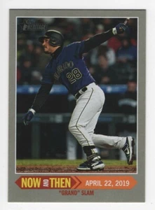 2019 Topps Heritage - NOW and THEN NOLAN ARENADO COLORADO ROCKIES #11 - Picture 1 of 8