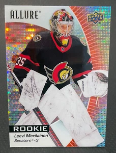2023-24 Allure #130 - LEEVI MERILAINEN - NOVATO - Arco iris rojo - Senadores de Ottawa - Imagen 1 de 2
