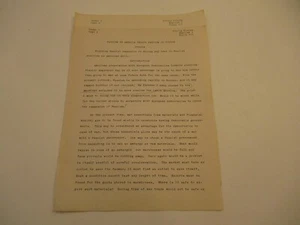 Original 1938 Pre-WWII Typewritten War Essay Fascism in America Versus Europe - Picture 1 of 2