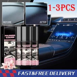 1-3PCS Car Interior Cleaner 100ml Car Interior Cleaner, Vehicle Interior Polish - Picture 1 of 16