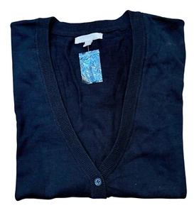 NEW Woman Within 2X White Lightweight Short Sleeve Round Neck Cardigan Plus Size - Picture 1 of 10