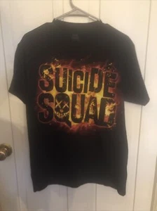 Suicide Squad Graphic T Shirt Medium Black - Picture 1 of 3