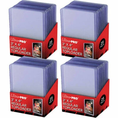 Ultra Pro BCW Toploader Karten-Hülle Hüllen Pokemon Magic YuGiOh 25 100 AUSWAHL - Bild 1 von 4