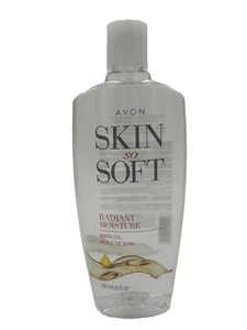 Avon Skin So Soft Radiant Moisture Bath Oil, Bonus Size 25 Fl. Oz., Free Ship - Picture 1 of 2