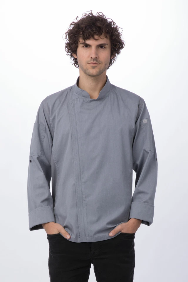 Chef Works Mens Hartford Chef Coat (BCLZ008) - Image 1 of 1