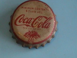 TAPA BOTELLA CORCHO USADO COCA-COLA S. C. IMPUESTOS PAGADOS CCS - Imagen 1 de 3