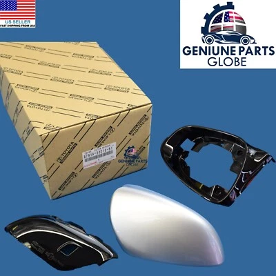 CUBIERTA ESPEJO PUERTA DERECHA ORIGINAL LEXUS 13-20 GS350 PLATA SÓNICA 8791A-30D10-B1 Foto 1 de 3