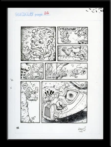 Dave COOPER SUCKLE PLANCHE ORIGINALE #22 - PAGE 26 - Imagen 1 de 1
