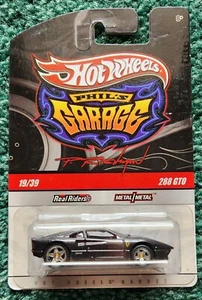 Hot Wheels Phil's Garage Ferrari 288 GTO Black 19/39 Real Riders 2009 - Picture 1 of 6