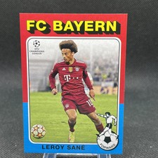 Leroy Sane 2021-22 Topps UEFA Champions League 1975-76 Footballers Bayern Munich