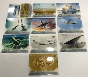 THE X-FILES UFO'S & ALIENS TRADING CARD 10-UNEXPLAINED PHENOMENA CHASE CARD SET - Picture 1 of 4