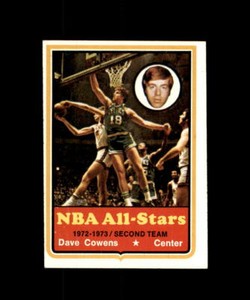 1973-74 TOPPS BASKETBALL CARD BOSTON CELTICS #40 DAVE COWENS 