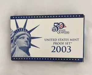 2003-State Quarter Proof Set - With Box And COA - Picture 1 of 3