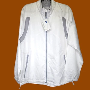 Chaqueta ligera reflectante North End resistente al agua para hombre blanca/gris talla MED - Imagen 1 de 14