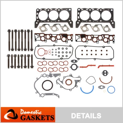 适用于 1996 年福特 Windstar 3.8 OHV 全垫圈套装螺栓 VIN 4 - 4 毫米进气垫圈 — 第 1/4 张图片