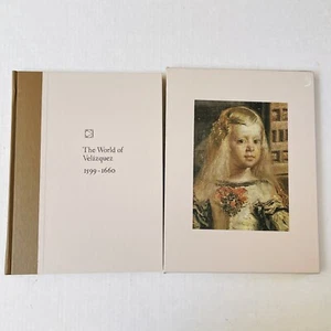 Vintage 1969 Time Life Library of Art World of Velasquez Famous Artist Slip Case - Picture 1 of 8