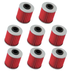 8-Pack Oil Filter Filters fits Suzuki RMZ250 RMZ450 RMX450Z RMZ 250 450 RMX 450Z - Picture 1 of 8