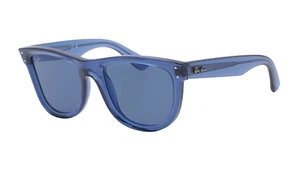 NEW Ray-Ban WAYFARER REVERSE Sunglasses RB R0502S 6708/3A 53-20 145 Blue Frames - Picture 1 of 11