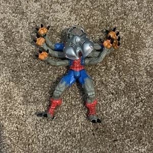 Manspider Vintage 1995 Marvel Spider-Man 6 Arm Mutant Actionfigur, Toy Biz 5" - Bild 1 von 3
