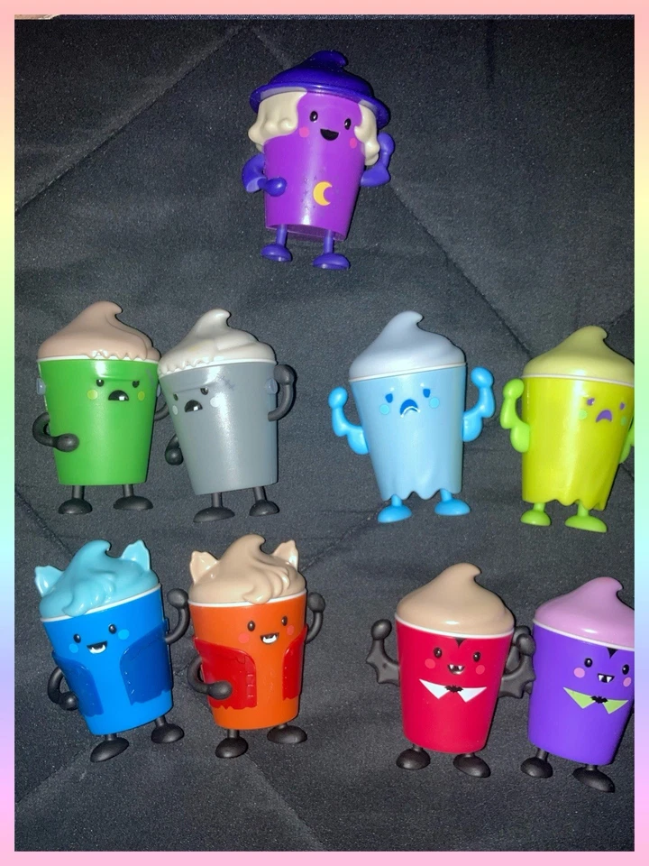 Wendy's Frosty Frights 2024 Juguetes de Halloween Coleccionables Lote Raro LEER DESC Foto 1 de 4