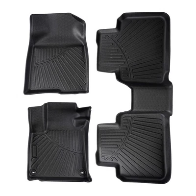 Floor Mats Set 1st and 2nd Row Set For Honda Accord Sedan 2018 2019 2020-2022 - Image 1 of 4
