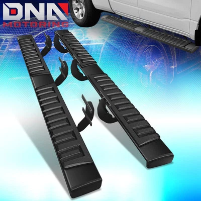 For 2019-2024 Ram 1500 Quad/Extended Cab 6" Flat Side Step Bar Runnning Boards - Image 1 of 4