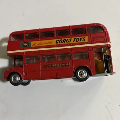 Autobús Corgi Toys 468 Diecast 1/43 London Transport Routemaster Bridge 1966 de colección Foto 1 de 4