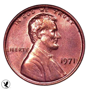 1971 DDO Lincoln Cent FS-1971-101 NUMIS  Exact Coin, High Mint State RD/RB - Picture 1 of 10