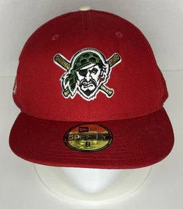 New Era 59Fifty Red Pittsburgh Pirates Fitted Hat Cap 8 All Star Game MLB Gebraucht - Bild 1 von 7