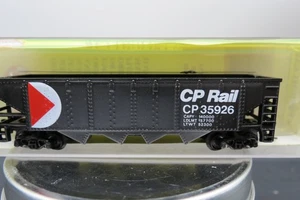 N Scale Candian Pacific 4 Bay Hopper Car Knuckle Couplers-Pac Man - Picture 1 of 4