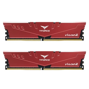 TEAMGROUP Memoria DDR4 3600 16GB C18 Team Vulcan Z Red 2 x 8GB one size Multicol - Picture 1 of 7