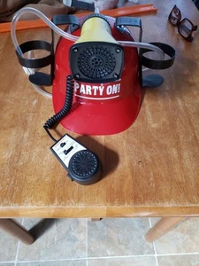 Drinking Hat Helmet Beer Can Adult Party Game Soft Drink Guzzler Red SealedNew! - Picture 1 of 3