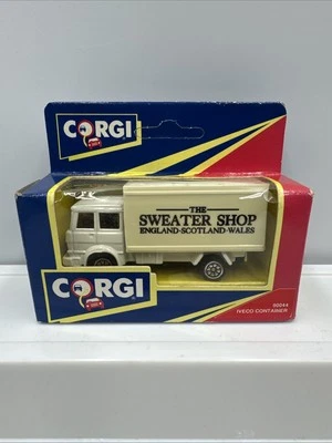 Corgi Vintage 1990s 90044 Sweater Shop Iveco Container Truck Vintage Rare Toy - Image 1 of 2